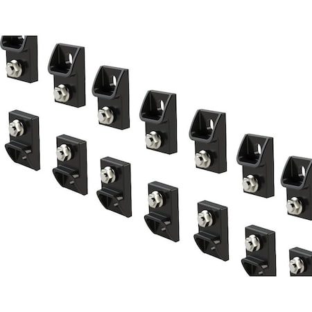 Saginaw Control & Engineering Mounting Kit, 12 in. H x 12 in. W x 6 in. L, Polyamide, Stainless Steel, 25 PK SCE-ELMFK4-25